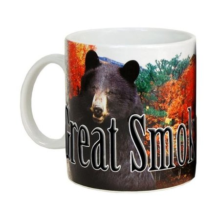 AMERICAWARE Americaware SMSMT04 Smoky Mountains 18 oz Full Color Releif Mug SMSMT04